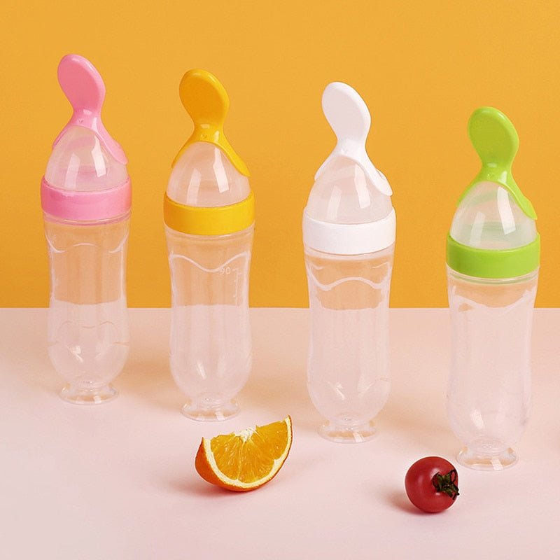 Biberon avec cuillère pour nouveau-né | EasyBottle™ - Petiteetoiledemaman