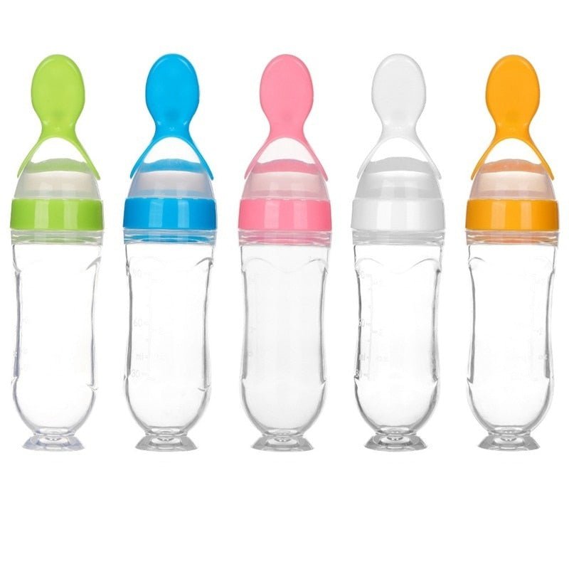 Biberon avec cuillère pour nouveau-né | EasyBottle™ - Petiteetoiledemaman