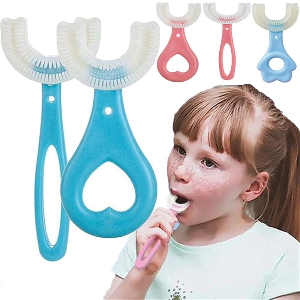 U360°Teeth™ - Brosse à dents 2.0 | Enfants - Petiteetoiledemaman